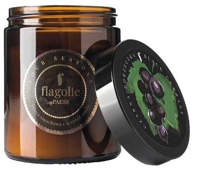 Соєва свічка Flagolie Naturalna чорна смородина 120 г (5907471931695)