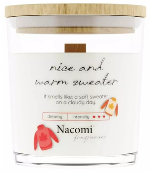 Соєва свічка Nacomi Nice and Warm Sweater 140 г (5901878687506)