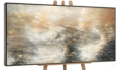 Картина ручной работы YS Art «Сила стихии», 120×60 см(PSFR093B)