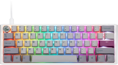 Клавіатура дротова Ducky One 3 Mini RGB LED Cherry MX Speed Silver USB Mist Grey (WLONONWCRA316)