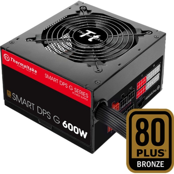 Блок питания Thermaltake Smart DPS G 600W Bronze (PS-SPG-0600DPCBEU-B)