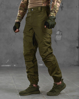 Армейские мужские штаны с вентиляцией 2XL олива (87588)