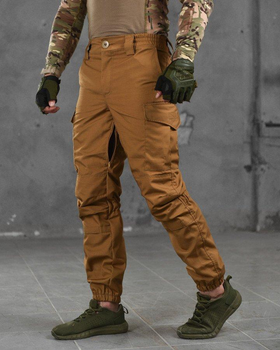 Армейские мужские штаны с вентиляцией 3XL койот (87589)