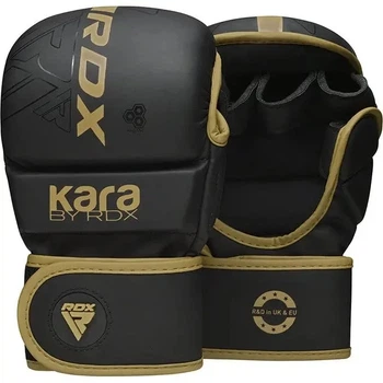 Рукавиці для ММА RDX F6 KARA Matte Golden Plus L/XL
