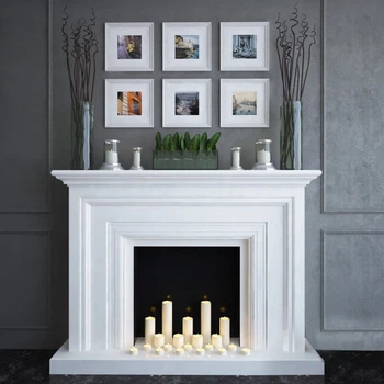 Портал каміна Aristocrat Decor 1300×1020×200 мм. для декоративного каміну (FN_007)