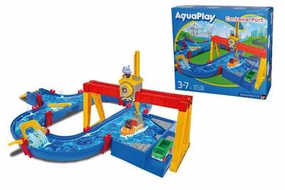 Ігровий набір Simba AquaPlay Трек водний Порт для контейнерів (7313400015325)