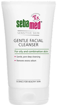 Засіб для очищення Sebamed для жирної та комбінованої шкіри обличчя 150 мл (4103040001948)