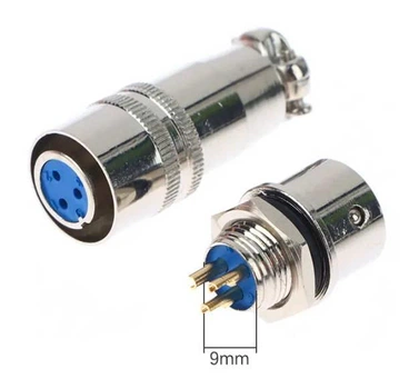 Роз'єм XS9 швидкороз'ємний 3pin