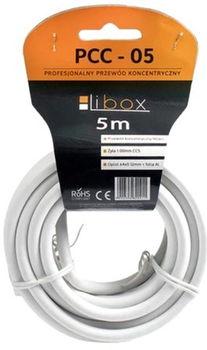 Kabel Libox RG6 PCC05 5 m White (KAB-MON-LI-00007)