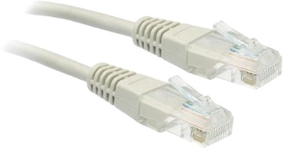 Patchcord Libox Cat 5e UTP 0.5 m White (5901811402555)