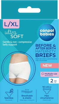 Canpol babies Трусики післяпологові та для вагітних 2 шт. L/XL 16/001 5901691885318