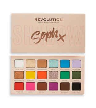 Палетка тіней для повік Makeup Revolution Soph X Super Spice 16.2 г (5057566450102)