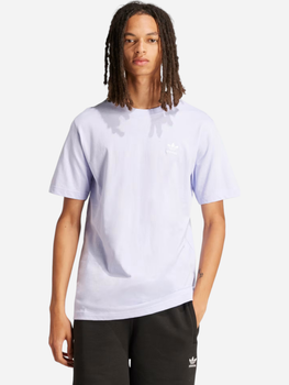 T-shirt męski bawełniany adidas Trefoil Essentials IR9696 M Lawendowa (4066757384011)