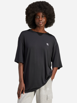 T-shirt damski oversize adidas Trefoil Originals IU2408 S Czarna (4066757290220)
