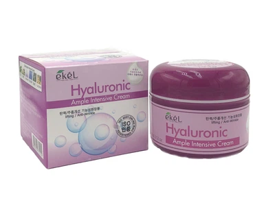 Крем Ekel для лица Hyaluronic Acid Ample Intensive Cream с гиалуроновой кислотой