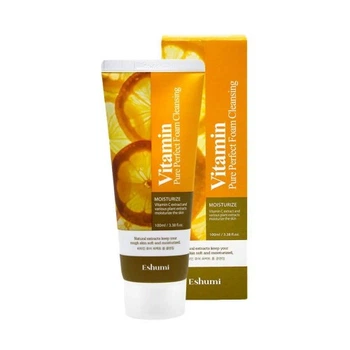 Пінка Eshumi для вмивання обличчя Vitamin Pure Perfect з екстрактом вітаміну C 100мл