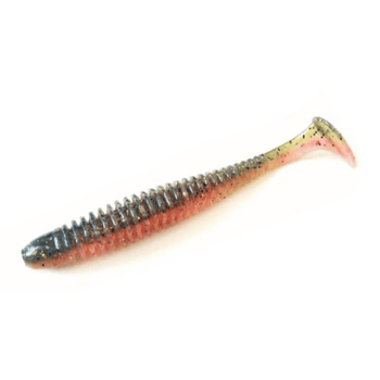 Силикон Noike Wobble Shad Ninja 3" (9шт) 130 Greenpumpkin/Blossom