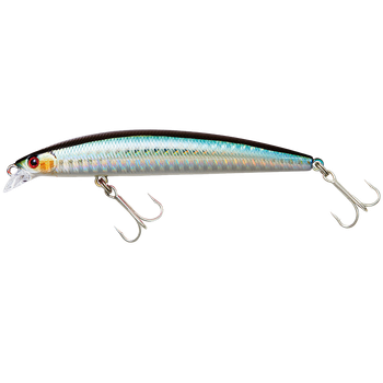 Воблер Daiwa Shoreline Shiner Z Set Upper Slim 95S 10.6г Silver-Stripe Round Herring