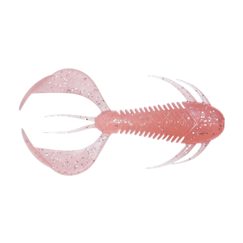 Силикон Megabass Rock Hog 3" (6шт) Clear Pink Holo
