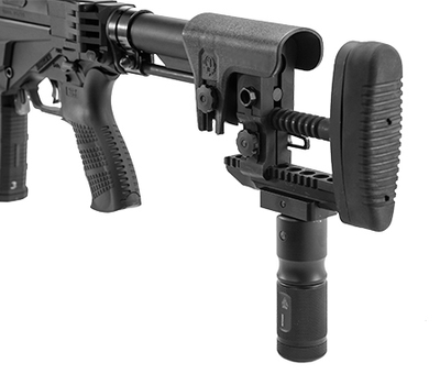 Монопод Leapers 4,7" Low, Metal Foregrip, QD Lock (MNT-GRP002SQ)