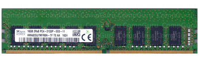 Оперативная память для ПК Hynix DDR4 16GB 2133MHz UDIMM ECC 2Rx8 PC4-2133P (HMA82GU7MFR8N-TF)