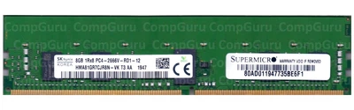 Серверная оперативная память Hynix DDR4 8GB 2666MHz RDIMM 1Rx8 PC4-2666V (HMA81GR7CJR8N-VK)