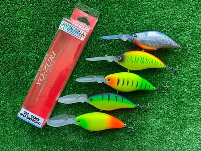 Набор Воблеров троллинг Yo-zuri 3ds crank deep diver 65f \17g (5шт)(Набор 1)