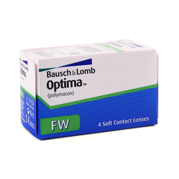 Контактні лінзи Bausch & Lomb Optima FW діоптрія -6.0 , упаковка 4 шт