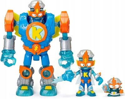 Фігурка SuperThings Superbot Blue Kazoom Power