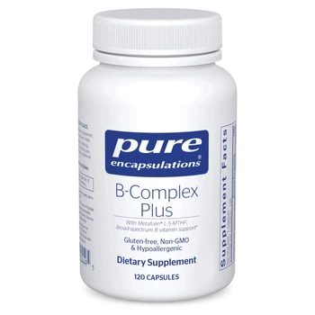 Комплекс вітамінів В Pure Encapsulations B-Complex Plus 120 капсул