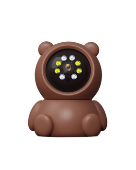 Поворотна Wi-Fi відеоняня Bear iP 355 градусів 1920х1080 brown