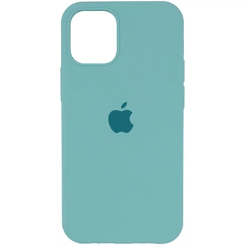 Чохол на Apple iPhone 16 Pro для айфон 16 про силікон Бірюзовий / Marine Green