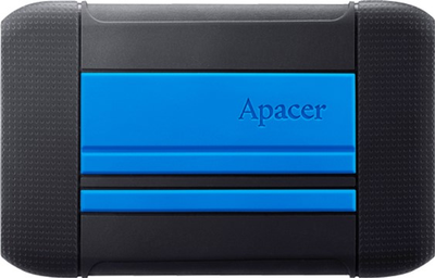 Dysk twardy Apacer AC633 4 TB 5400 obr./min 8 MB AP4TBAC633U-1 2.5" USB 3.2 Speedy Niebieski