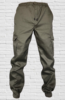 Мужские штаны джогеры Алекс-3 (хаки) 46 р. (Шр-х)