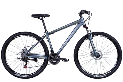 Велосипед алюміній 29" Formula MOTION AM DD рама-17" темно-сріблястий (матовий)