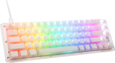 Клавіатура дротова Ducky One 3 SF Aura Cherry MX Speed Silver USB White (100043045)