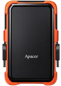 Dysk twardy Apacer AC630 1TB 5400rpm 8MB AP1TBAC630T-1 2.5" USB 3.1 External Orange