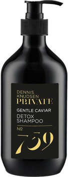 Szampon do ochrony włosów Dennis Knudsen Private Gentle Caviar Detox 500 ml (5711420153454)
