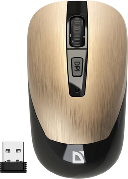 Мышь Defender Wave MM-995 Wireles Goldens (4745090821857)