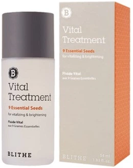 Эссенция увлажняющая питательная на основе экстрактов семян Blithe Vital Treatment 9 Essencial SEEDS 54 мл (8809501660520)