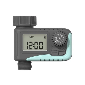 Программируемый Автоматический Таймер Подачи Воды IP54 с LCD экраном для Садовых Растений, Газонов и Цветов (ITV111)