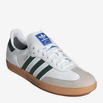 Sneakersy damskie skórzane adidas Originals Samba OG Collegiate IE3437 40.5 (7UK) Białe (4067886945463)