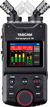 Рекордер цифровий Tascam Portacapture X6 (REDTSCREP0007)