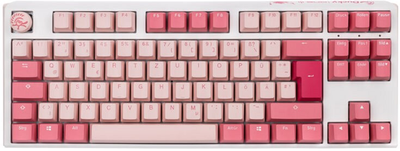 Клавіатура дротова Ducky One 3 TKL Cherry MX Speed Silver USB Gossamer Pink (100043128)