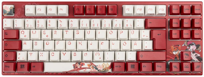Клавіатура дротова Varmilo VEA88 Koi TKL Cherry MX Silent Red USB Red/White (100273749)