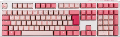 Клавіатура дротова Ducky One 3 Cherry MX Silent Red USB Gossamer Pink (100043067)