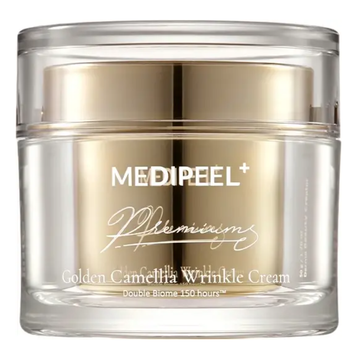 Антивозрастной крем для лица с экстрактом золота и камелии - Medi peel Peptide 9 Premium Gold Camellia Wrinkle