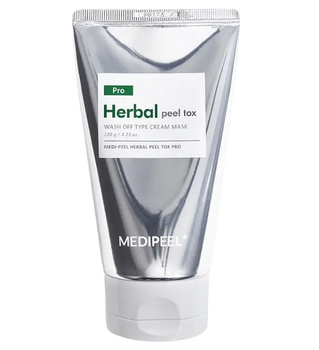 Очисна детокс пілінг-маска для обличчя зі спікулами — Medi peel Herbal Peel Tox PRO, 120 г