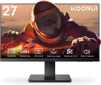 Монитор 27" KOORUI MB27V13F Full HD VA 100 Гц Factory Recertified