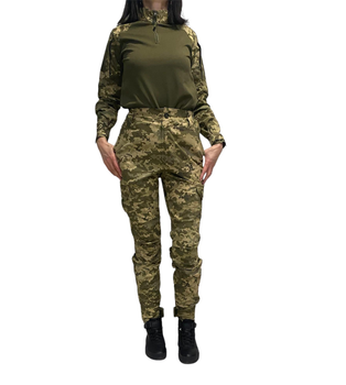 Женские военные тактические брюки 50 укрпиксель